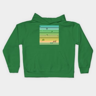 Interstellar Intersections Kids Hoodie